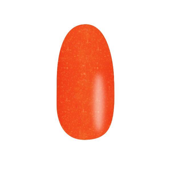 Color Acrylic Nail Pearl Art Powder, Neon Tangerine 