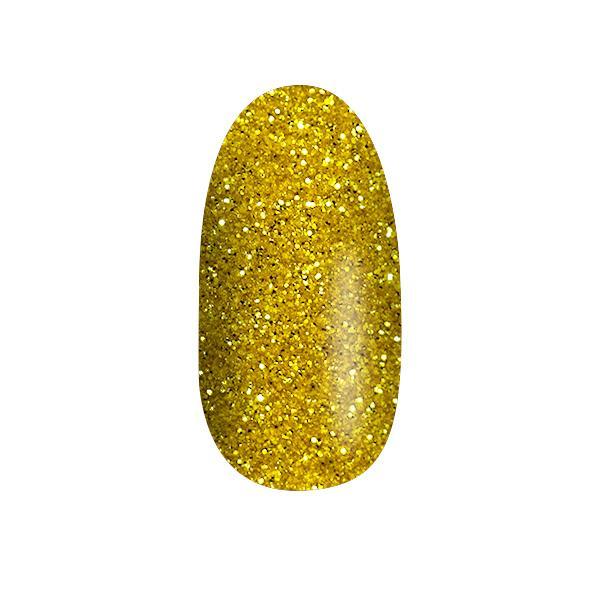 Color Acrylic Nail Art Powder, Gold Glitter 